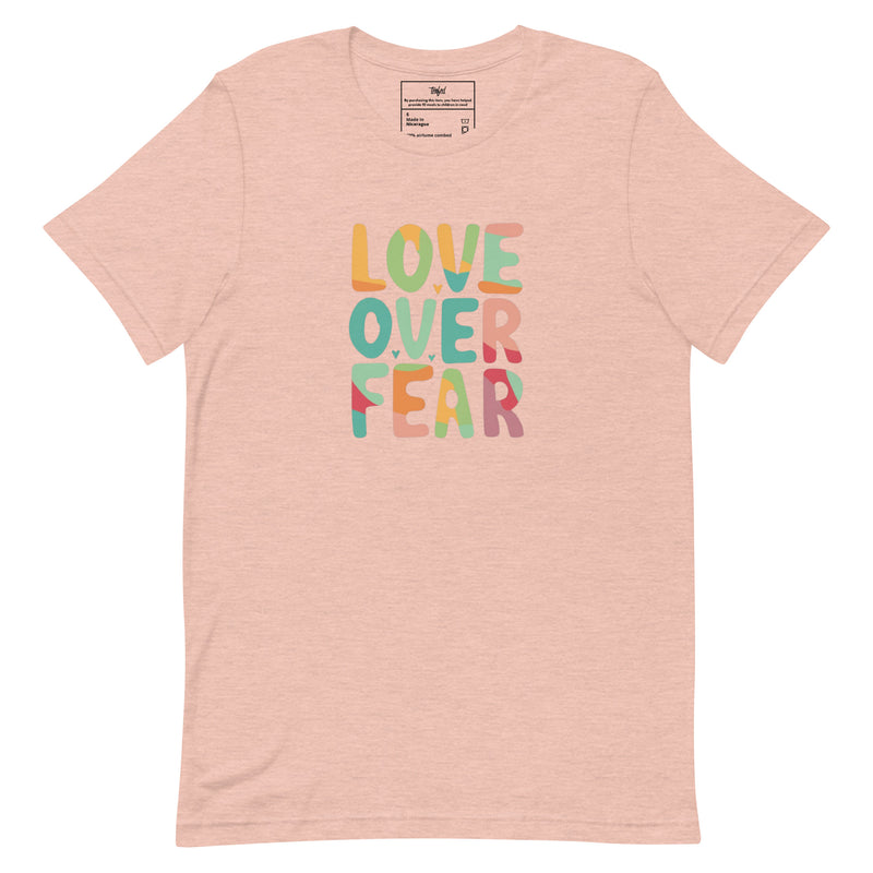 Love Over Fear Crew Neck. Unisex