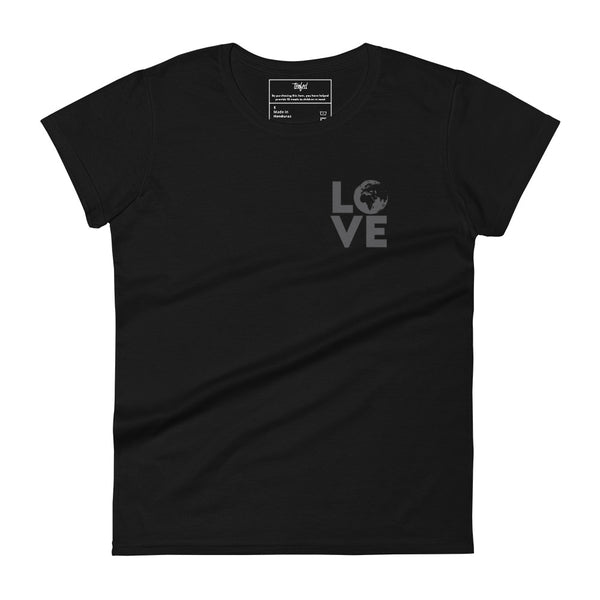 LOVE Fashion Fit Tee. Ladies