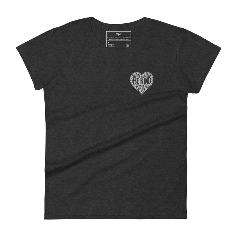 Be Kind Fashion Fit Tee. Ladies