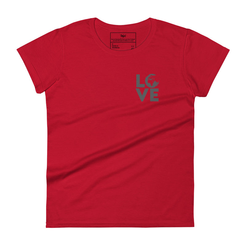 LOVE Fashion Fit Tee. Ladies