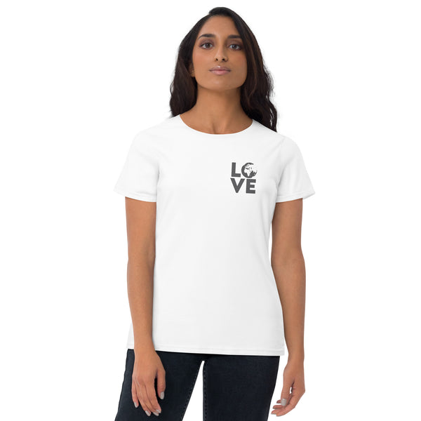 LOVE Fashion Fit Tee. Ladies