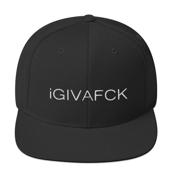 iGIVAFCK Snapback Hat