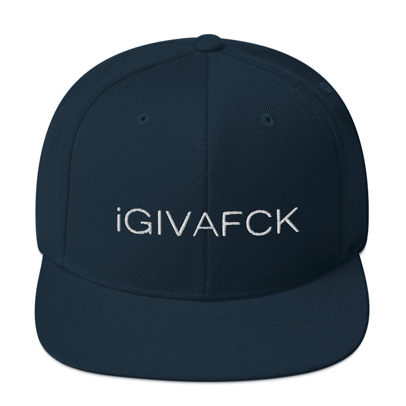 iGIVAFCK Snapback Hat