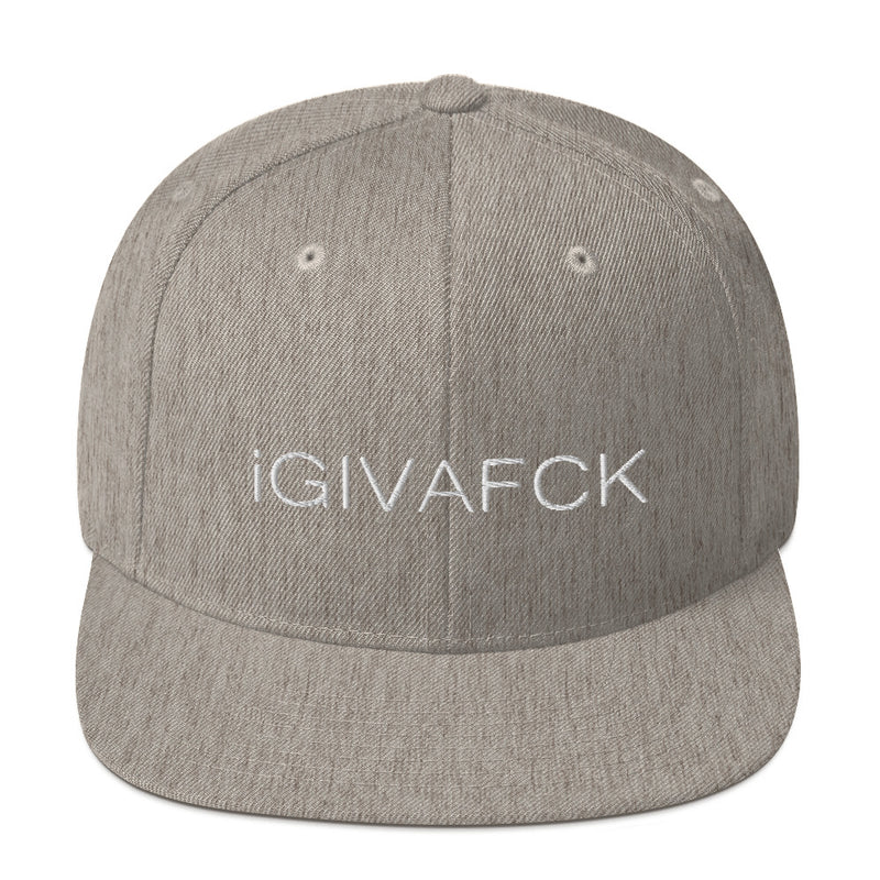 iGIVAFCK Snapback Hat