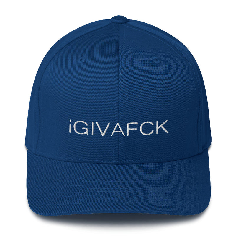 iGIVAFCK Flex Fit Hat