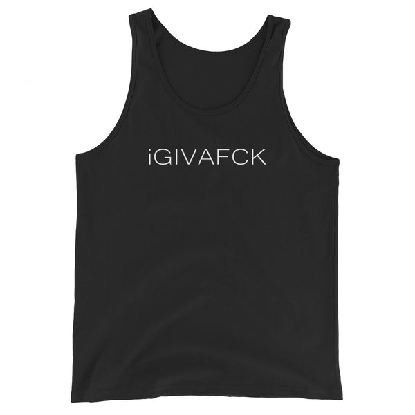 iGIVAFCK Tank Top. Unisex