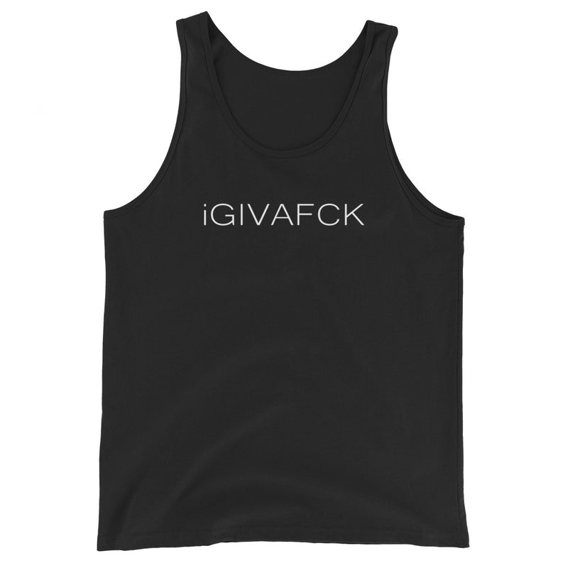 iGIVAFCK Tank Top. Unisex