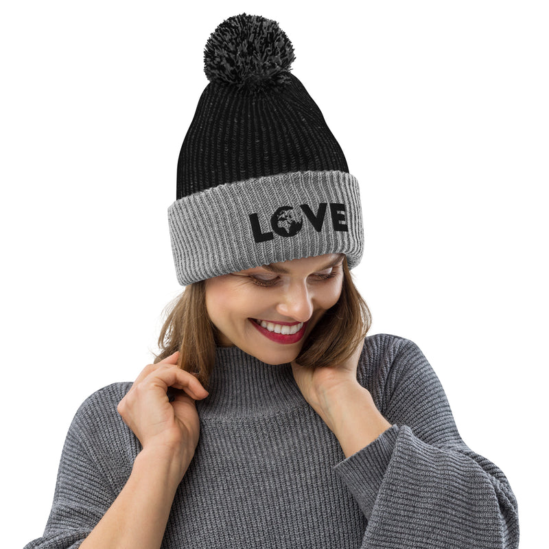 LOVE Pom-Pom Toque