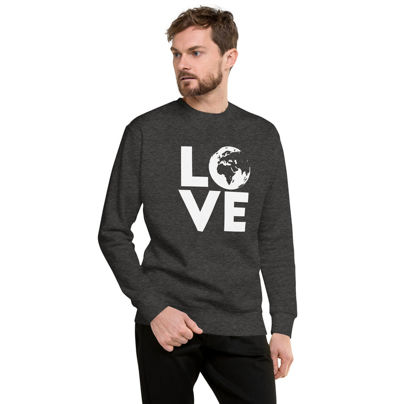 LOVE Sweatshirt. Unisex