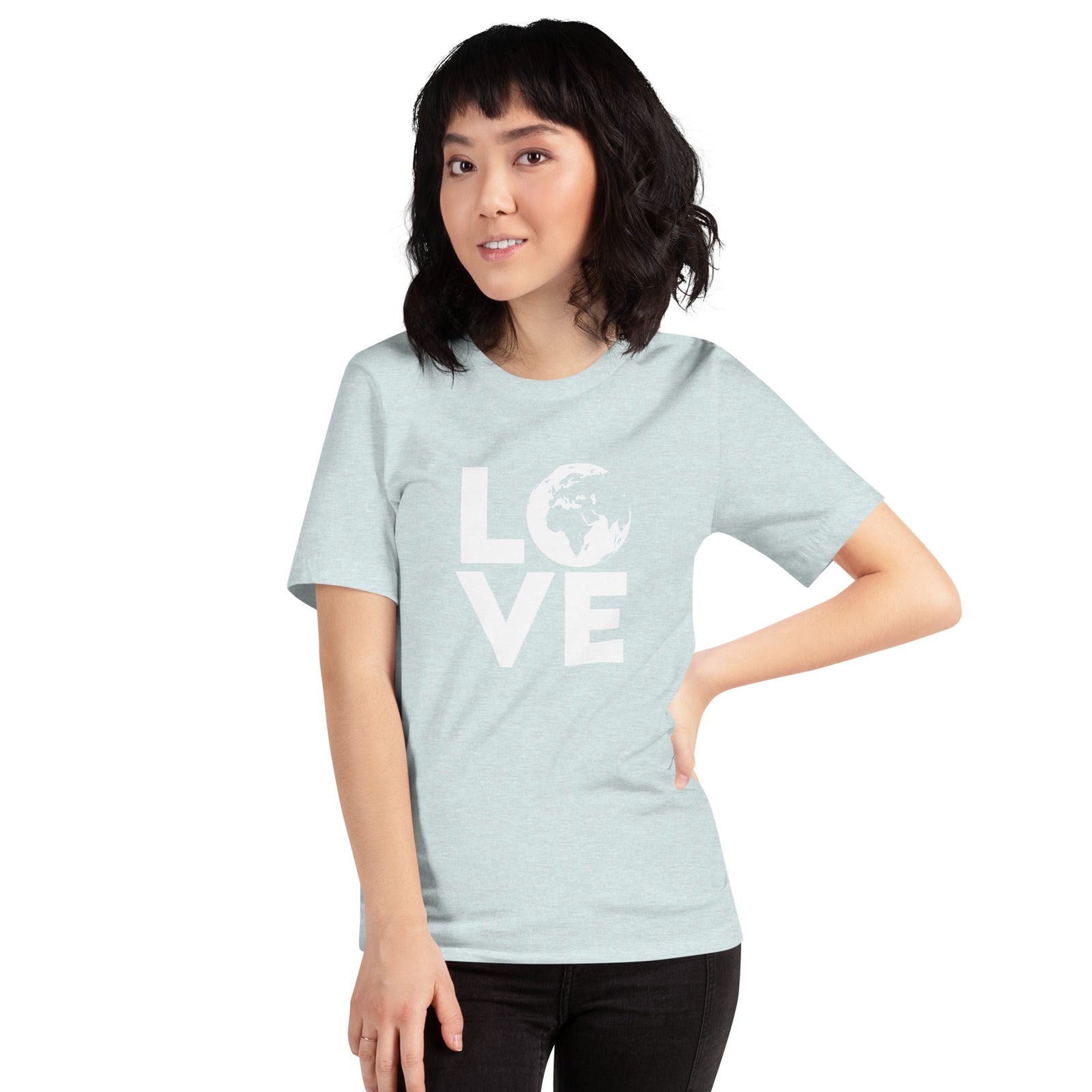 WARM R LOGO L/S MOCK NECK TEE BLACK – RUFFLOG